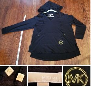 Top Michael Kors Black Hoodie 1X